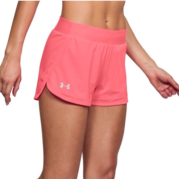 Under Armour Pink Running Shorts 